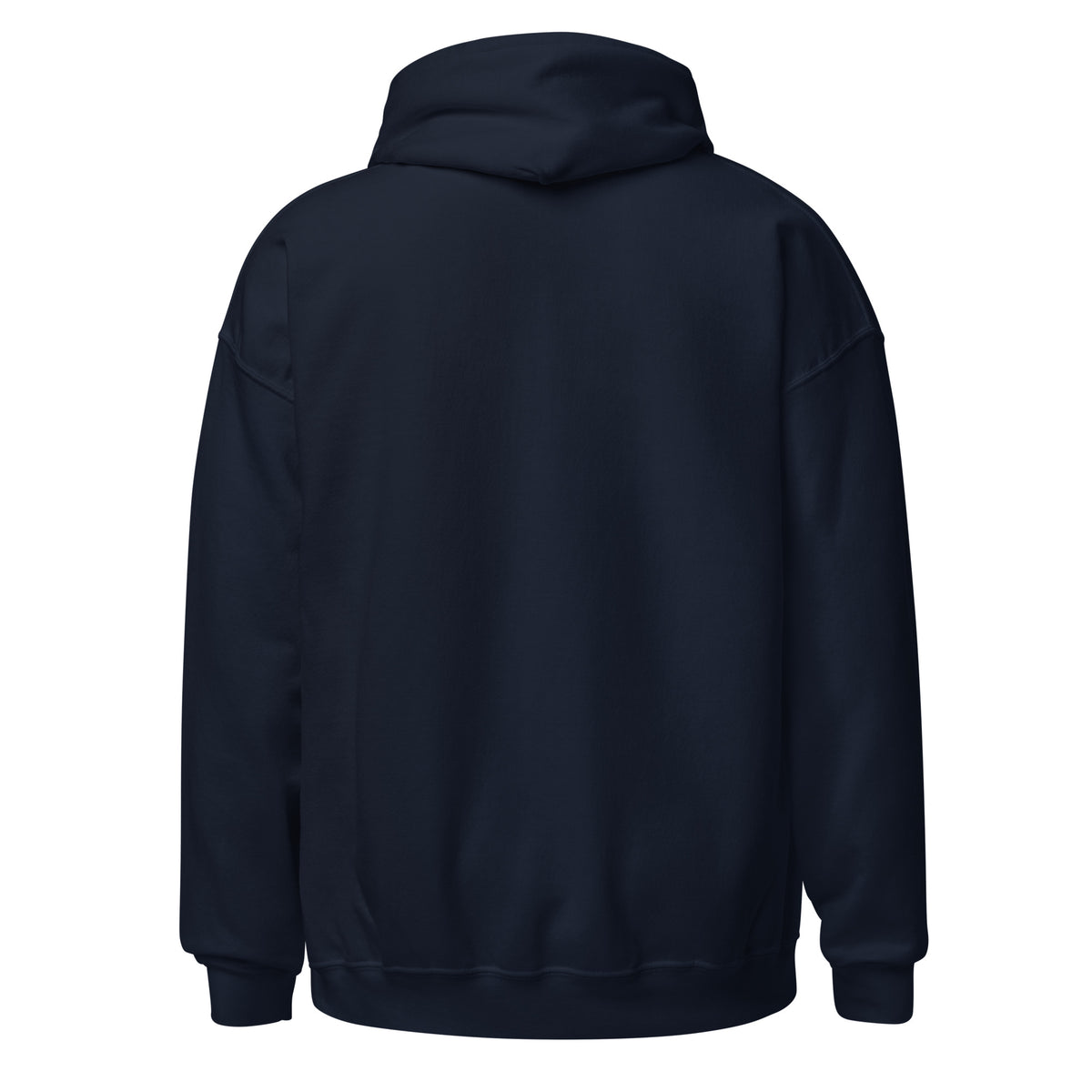 Herman Hoodie in Navy, pullover golf hoodie, back view